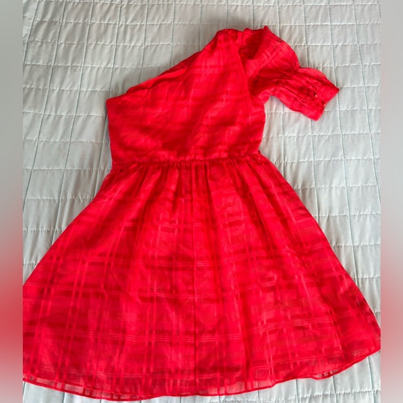 DO+BE Red One Shoulder Dress - Picture 2 of 2